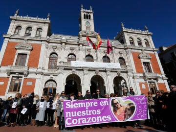 Concentración en Valladolid por el asesinato de Paloma Pinedo y su hija de ocho años, India