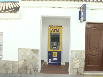 Imagen del cajero automático en La Muela