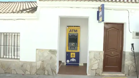Imagen del cajero automático en La Muela Imagen del cajero automático en La Muela