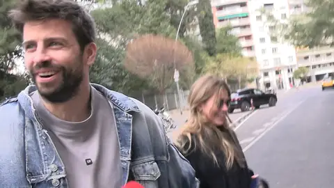 Piqué y Clara Chía Piqué y Clara Chía