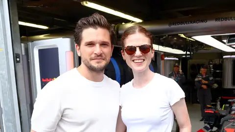 Kit Harington y Rose Leslie Kit Harington y Rose Leslie