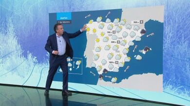 Descienden las temperaturas con nevadas en cotas de 1.000 metros hacia el interior de Valencia, Castellón, Teruel y Cuenca