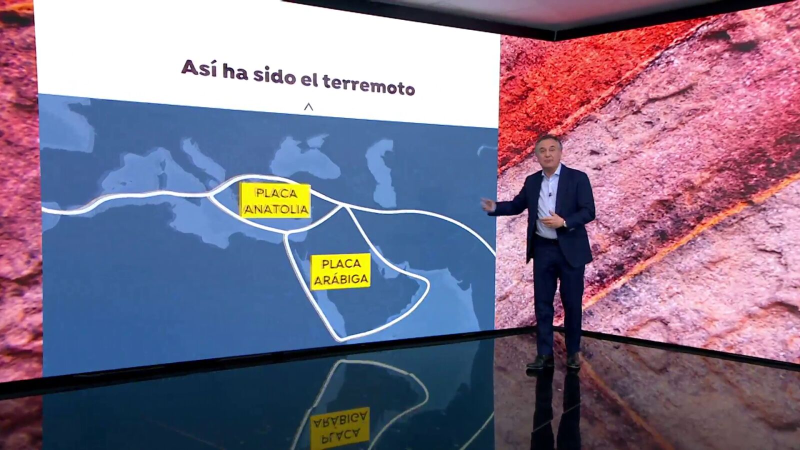 Roberto Brasero explica el origen del terremoto en Turquía y Siria: 