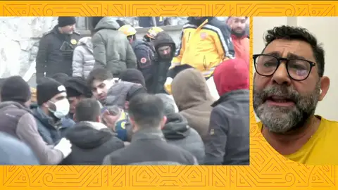 Benigno Barrero, español en Turquía: "El sentimiento que más preocupa es cómo van a poder pasar la noche" Benigno Barrero, español en Turquía: "El sentimiento que más preocupa es cómo van a poder pasar la noche"