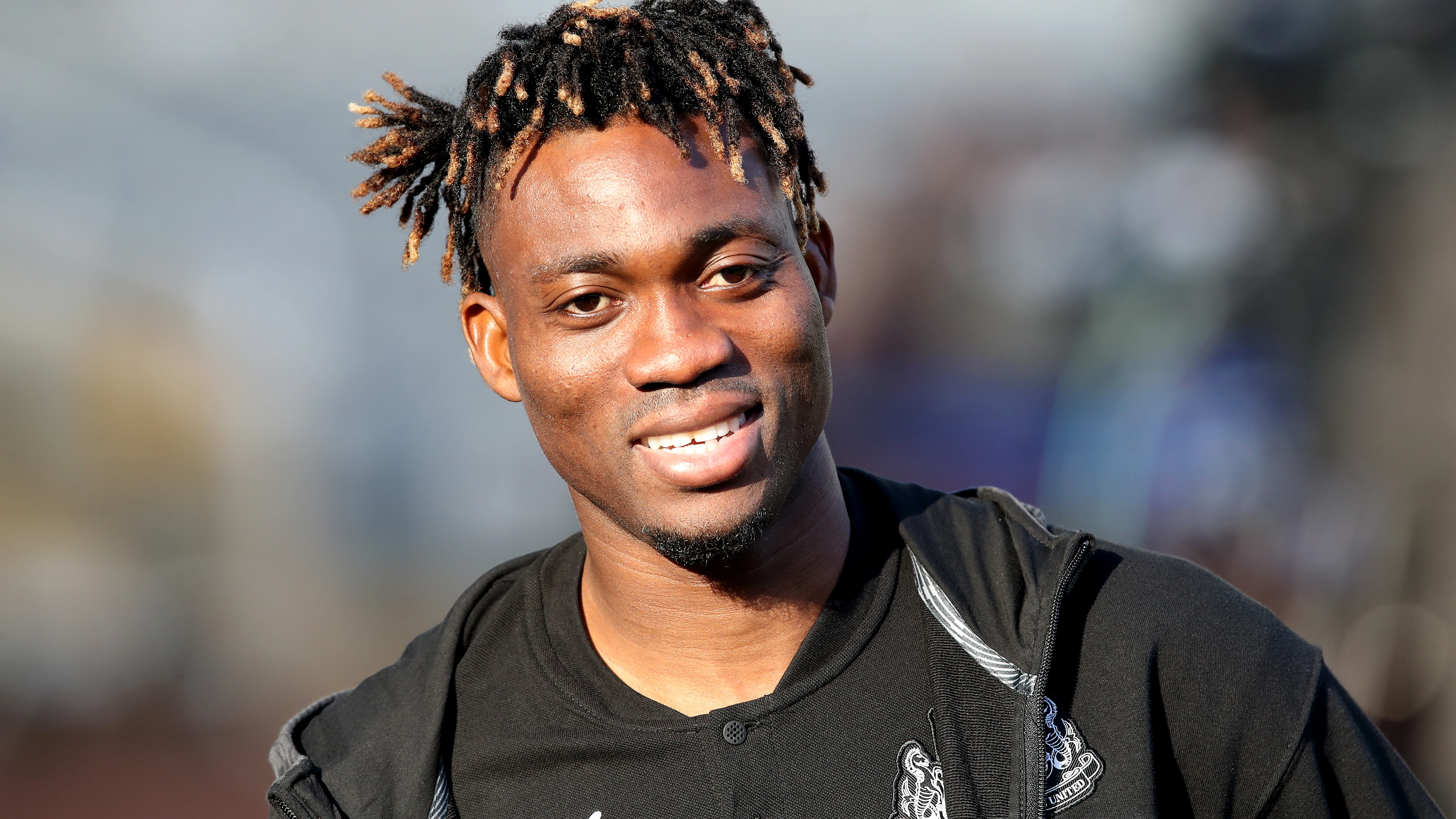 El futbolista Christian Atsu durante su estancia en el Newcastle