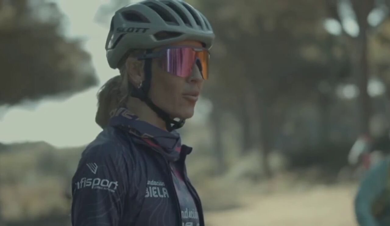 Almudena 'Mude' Rodríguez, ciclista de MTB