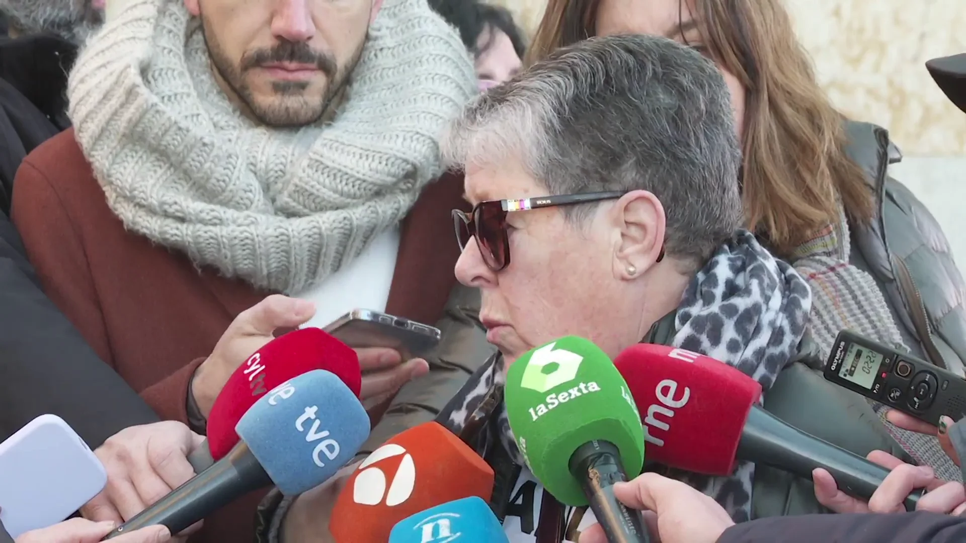 Madre de uno de los mineros fallecidos