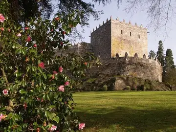 Jardín de camelias del Castillo de Soutomaior Jardín de camelias del Castillo de Soutomaior