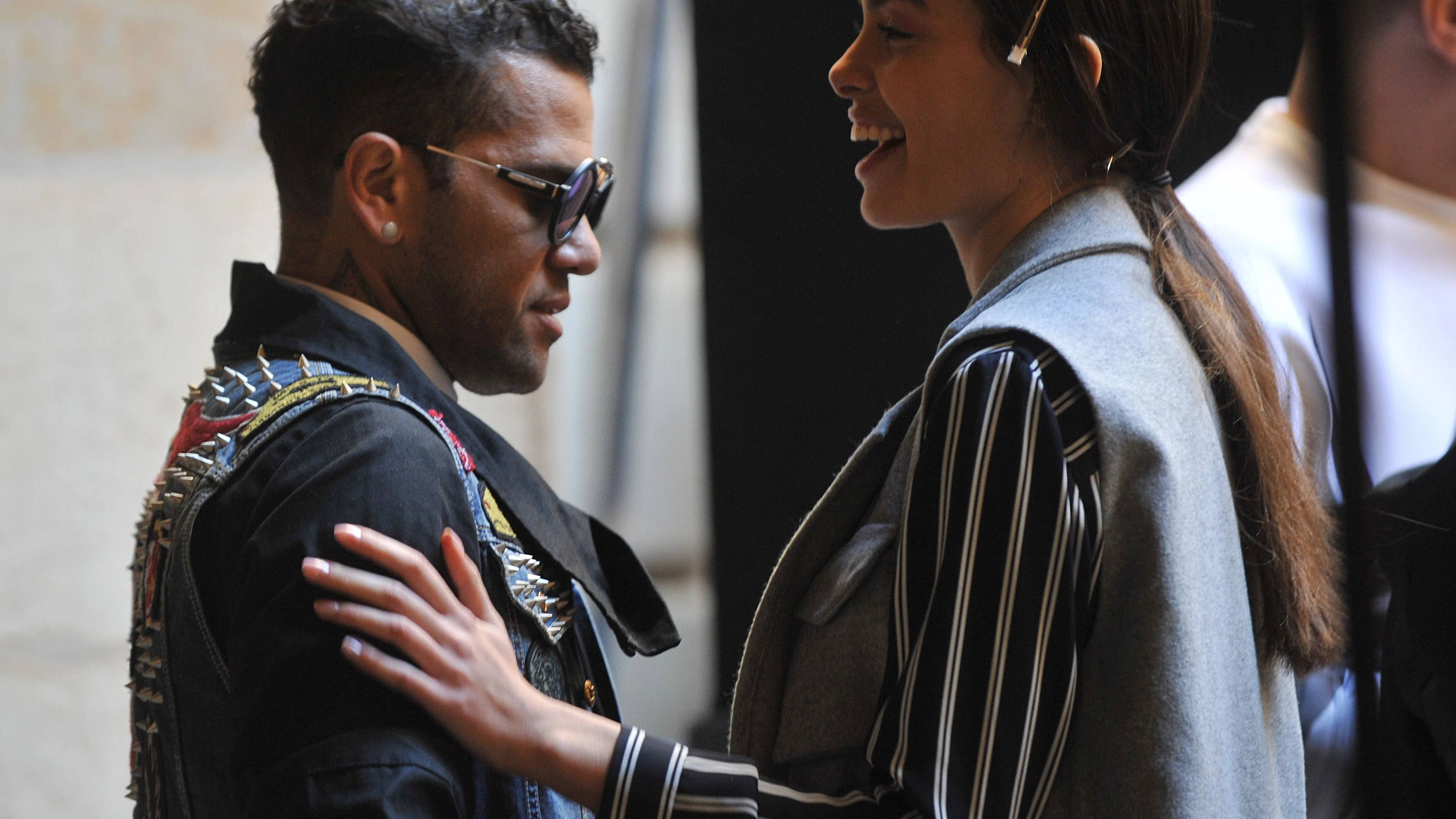Dani Alves y Joana Sanz Dani Alves y Joana Sanz