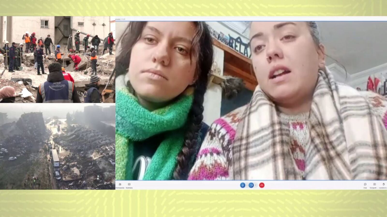Dos españolas voluntarias en Turquía, víctimas del terremoto: 