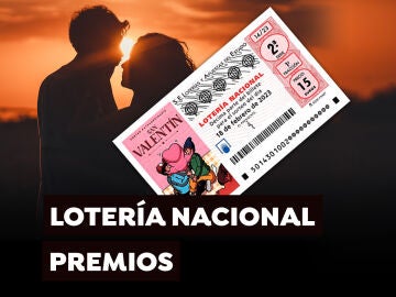 Premios del Sorteo de San Valentín de Lotería Nacional 2023