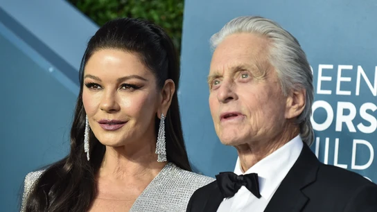 Catherine Zeta-Jones y Michael Douglas Catherine Zeta-Jones y Michael Douglas