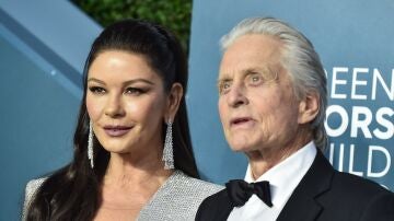 Catherine Zeta-Jones y Michael Douglas