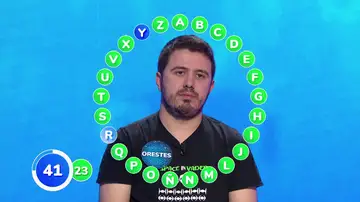 Trepidante cara a cara entre Orestes y Rafa en ‘El Rosco’: ¡la victoria está en 23 aciertos! Trepidante cara a cara entre Orestes y Rafa en ‘El Rosco’: ¡la victoria está en 23 aciertos!