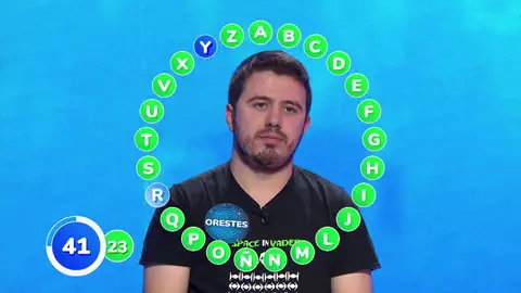 Trepidante cara a cara entre Orestes y Rafa en ‘El Rosco’: ¡la victoria está en 23 aciertos! Trepidante cara a cara entre Orestes y Rafa en ‘El Rosco’: ¡la victoria está en 23 aciertos!