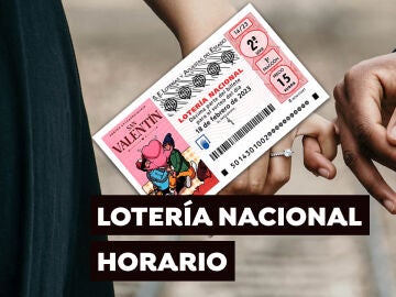 Lotería Nacional: Horario Sorteo San Valentín 2023