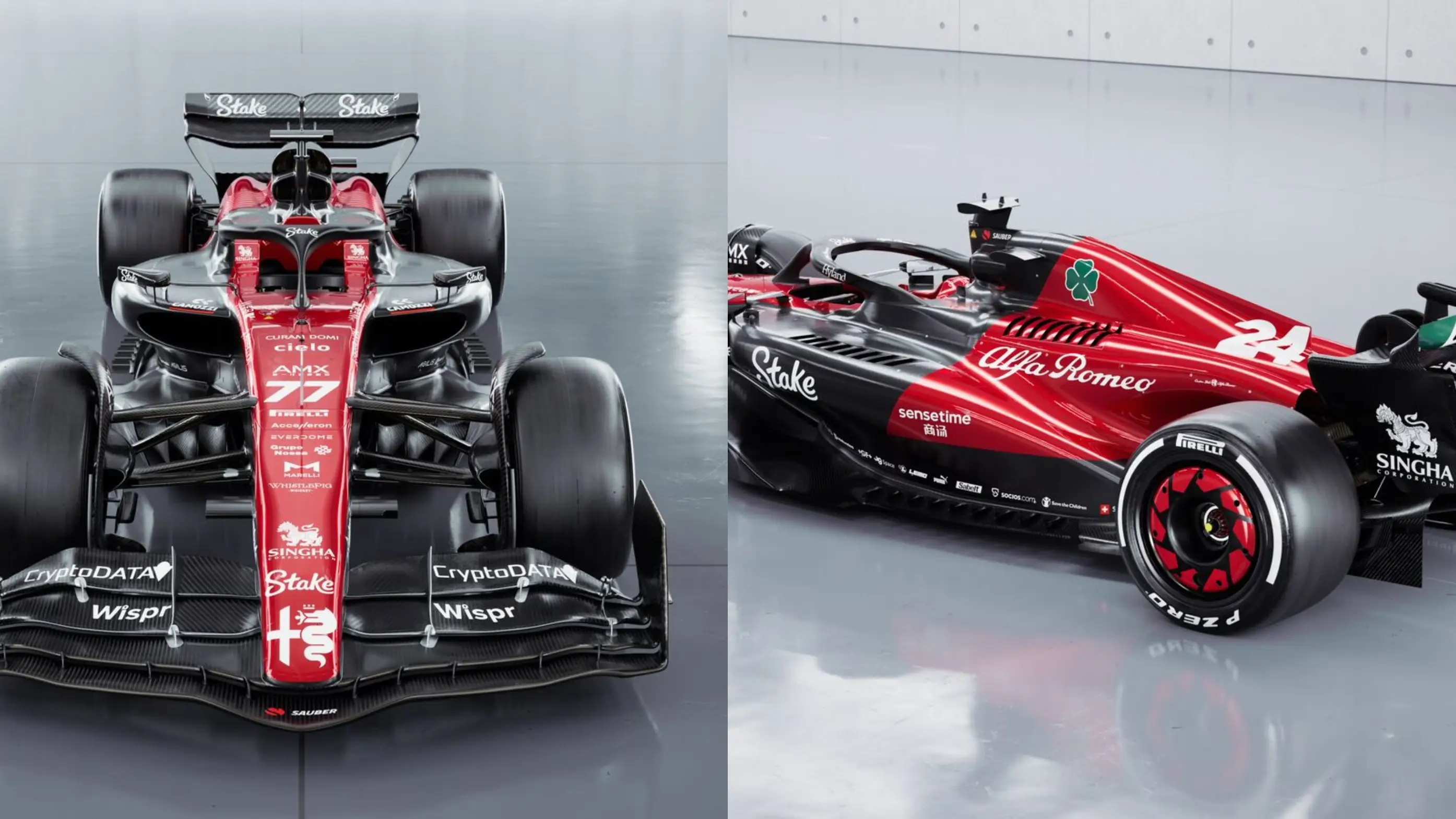 Imágenes del C43, el nuevo monoplaza de Alfa Romeo para 2023 Imágenes del C43, el nuevo monoplaza de Alfa Romeo para 2023