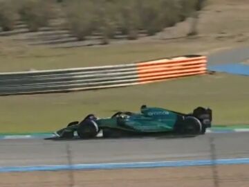 Imágenes del Aston Martin en Jerez