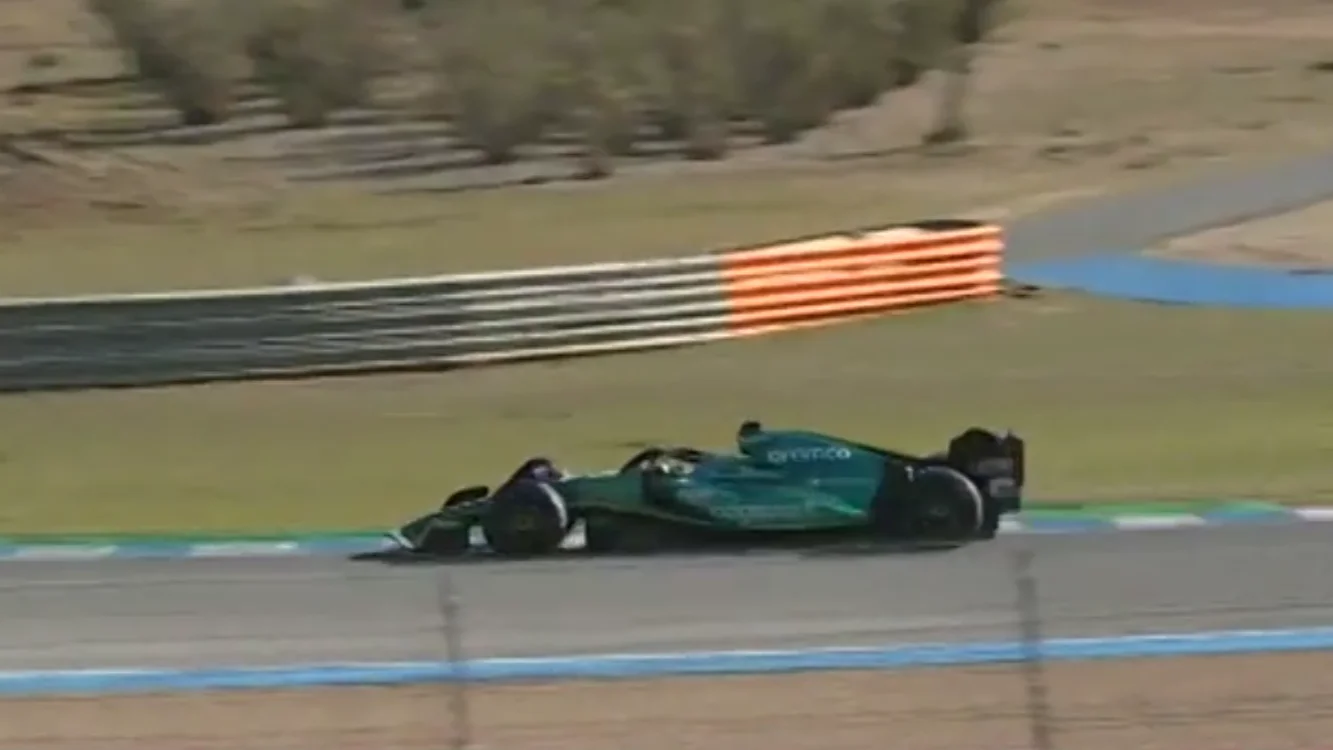 Im&aacute;genes del Aston Martin en Jerez