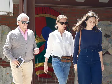 Mario Vargas Llosa, Tamara Falcó e Isabel Preysler Mario Vargas Llosa, Tamara Falcó e Isabel Preysler