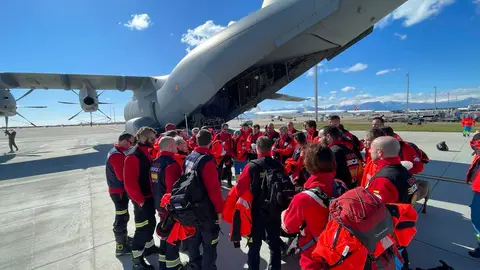 Bomberos españoles trabajan hoy en Turquía Bomberos españoles trabajan hoy en Turquía