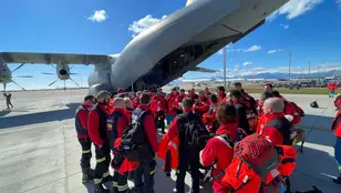Bomberos españoles trabajan hoy en Turquía