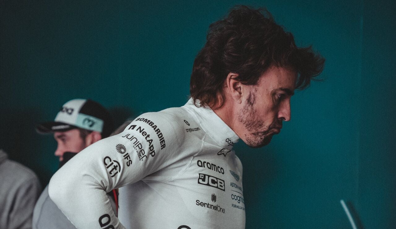 Fernando Alonso, en los test de Jerez