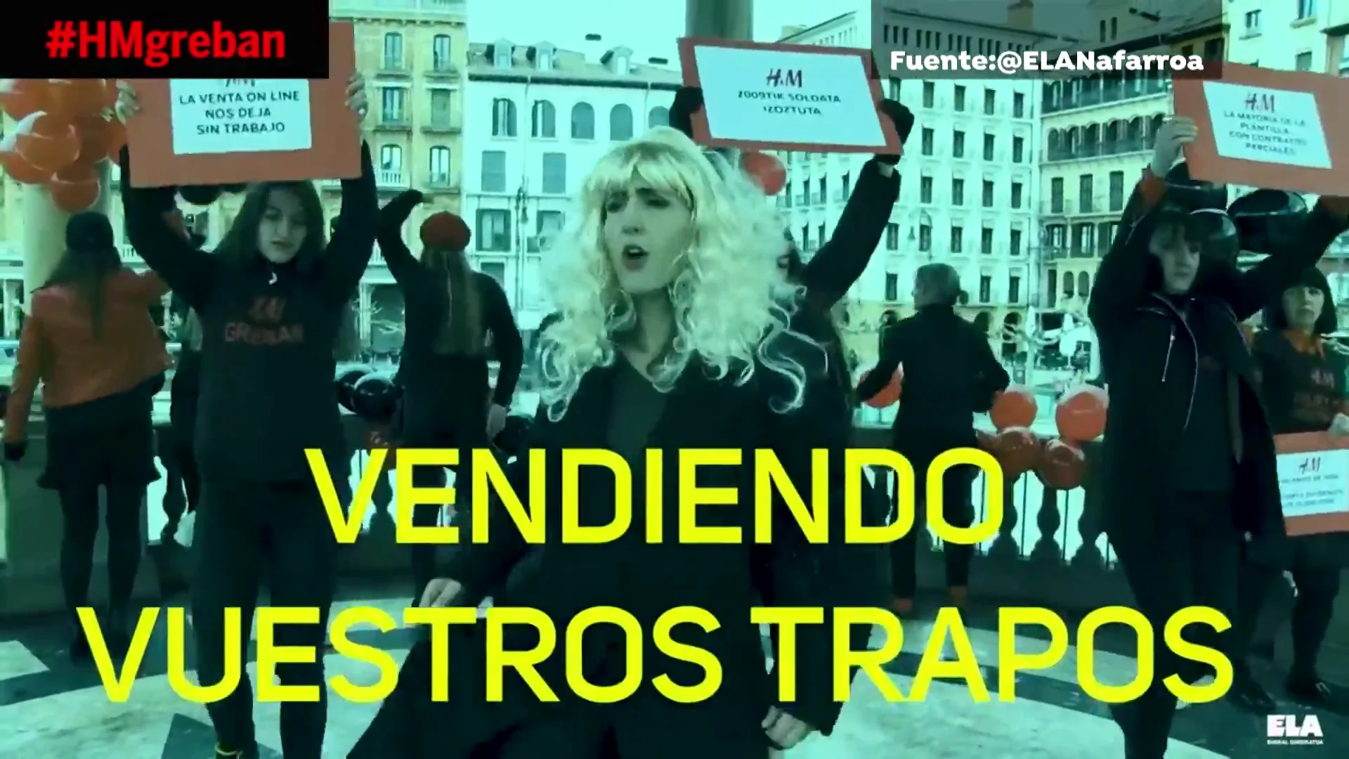 Las trabajadoras del H&M de Pamplona Las trabajadoras del H&M de Pamplona