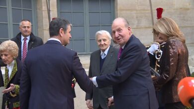El rey emérito Juan Carlos I afirma durante su visita a París que 