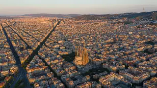 Vista aérea de Barcelona