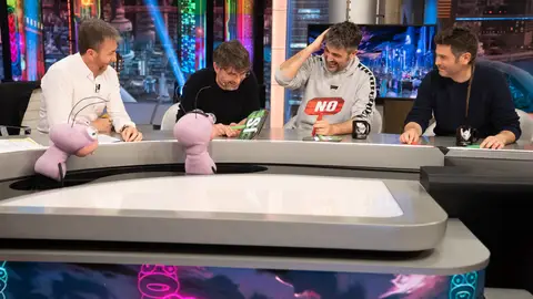 Estopa y Jordi Évole Estopa y Jordi Évole