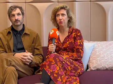Cecilia Freire y Julián Villagrán, actores de 'La chica de nieve' Cecilia Freire y Julián Villagrán, actores de 'La chica de nieve'