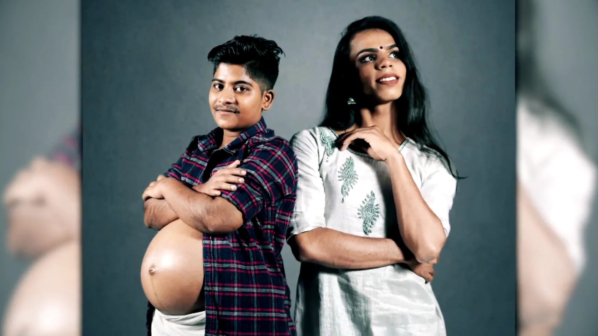 Así es la primera pareja transgénero que alumbra un hijo en India