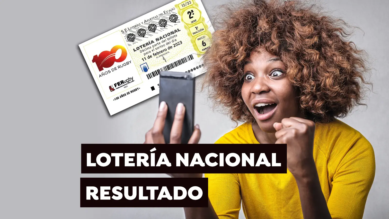 El resultado de la Lotería Nacional, hoy 11 de febrero de 2023, en directo El resultado de la Lotería Nacional, hoy 11 de febrero de 2023, en directo