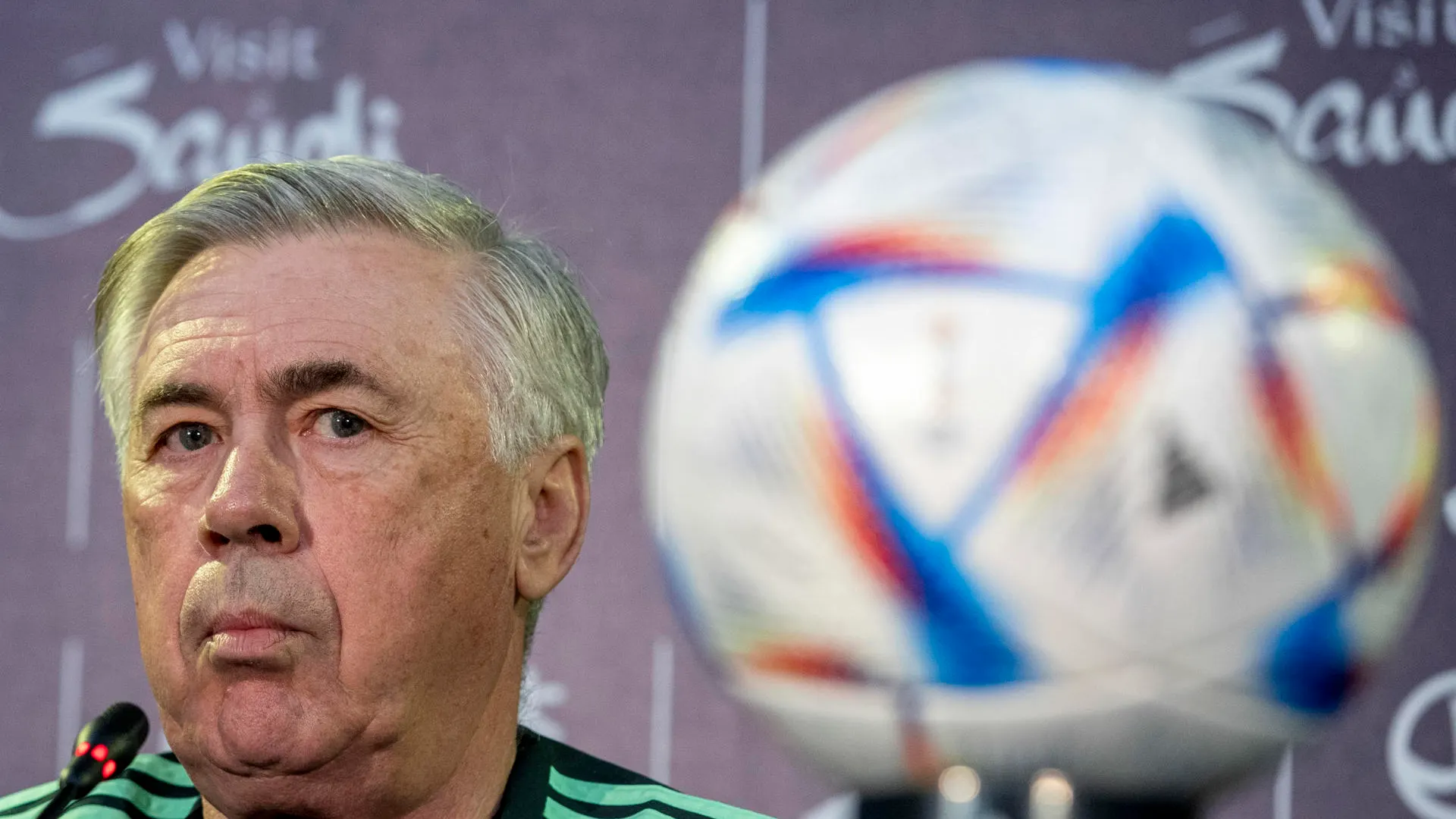 Ancelotti, en rueda de prensa antes de la final del Mundial de Clubes