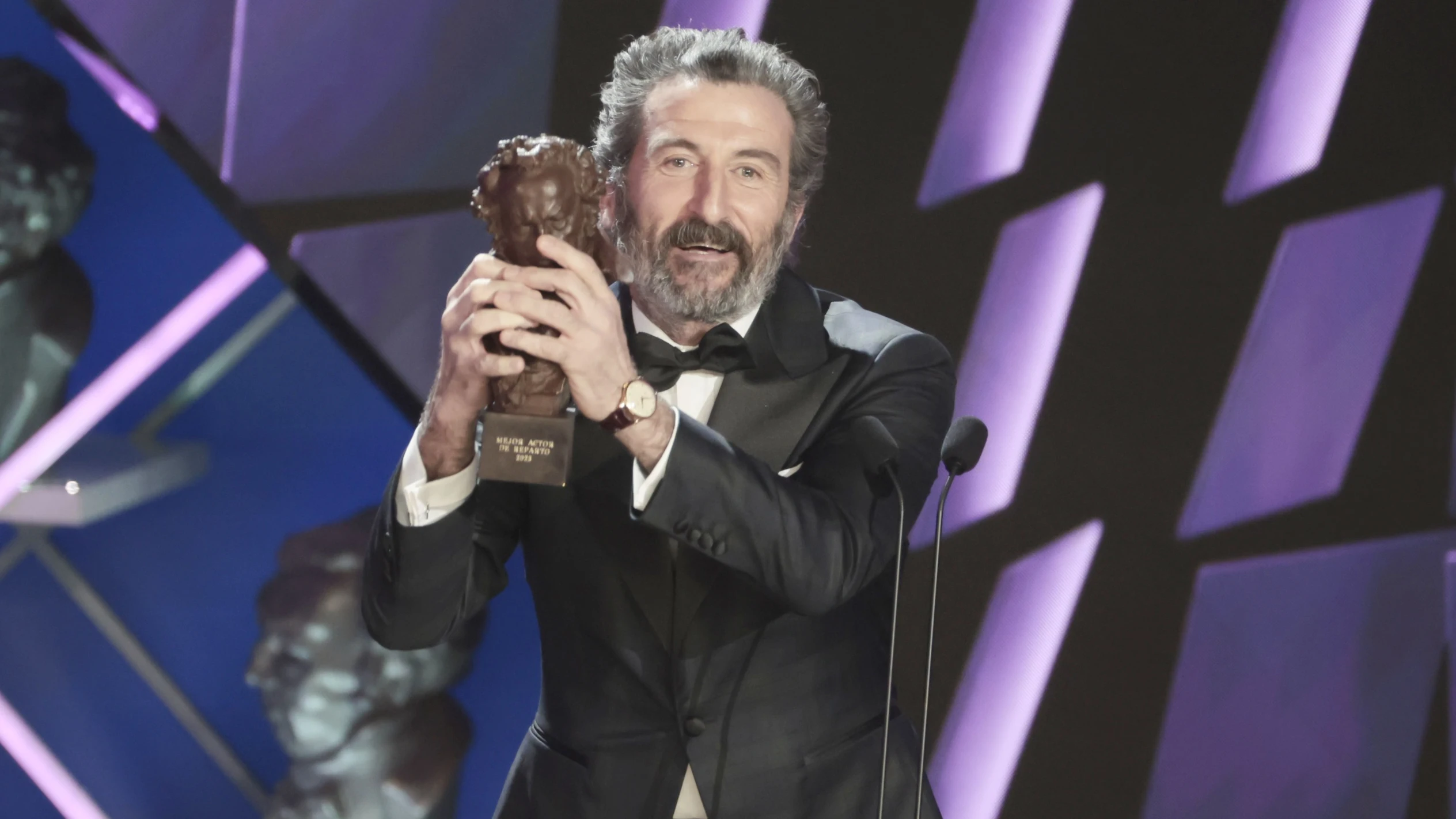 Luis Zahera, Goya a Mejor Actor Reparto por 'As bestas'