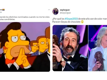 Los mejores memes de los Goya 2023 Los mejores memes de los Goya 2023