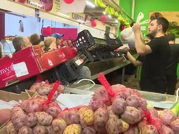 Imagen de una frutería Imagen de una frutería