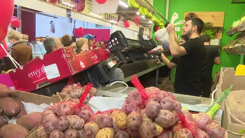 Imagen de una frutería Imagen de una frutería