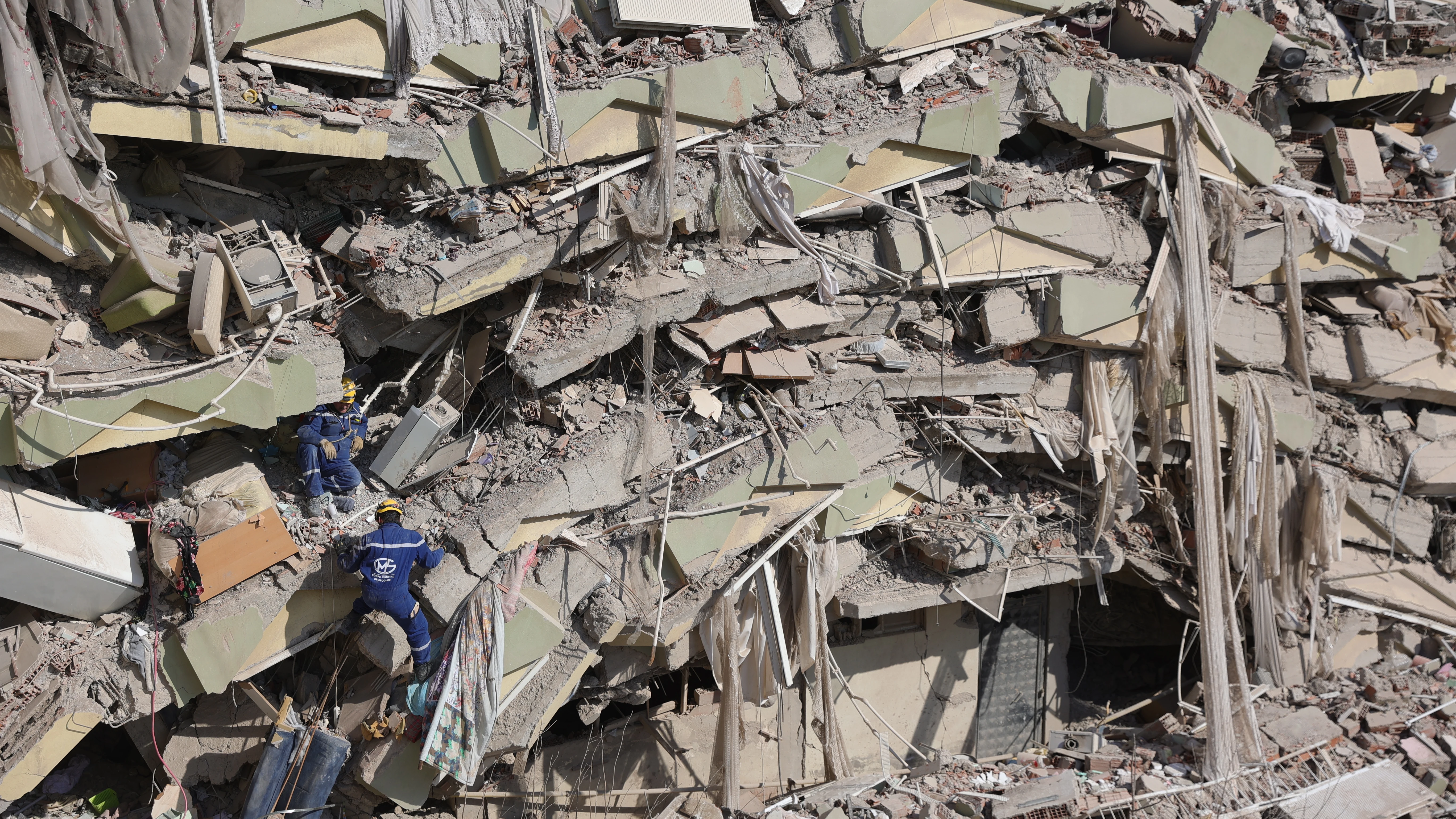 Zona tras el terremoto en Turquía Zona tras el terremoto en Turquía