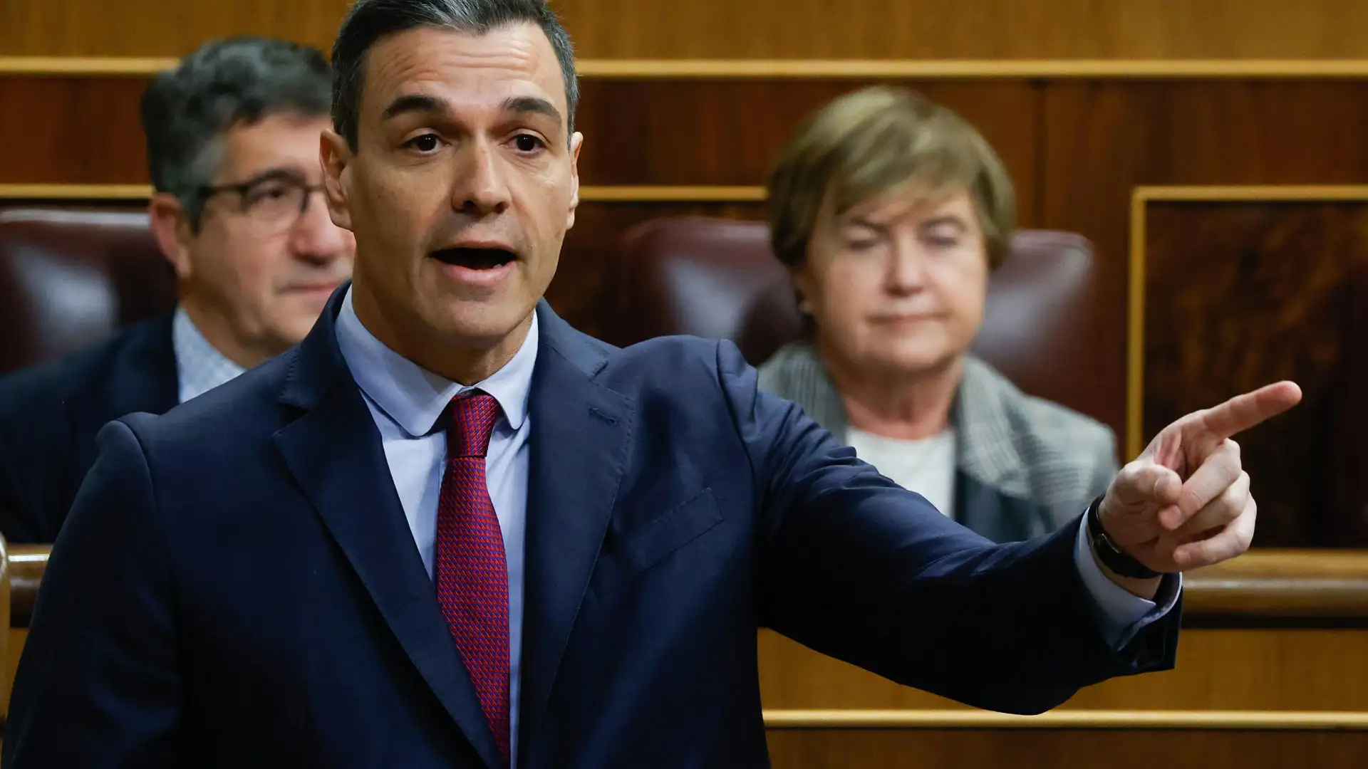 Pedro S&aacute;nchez, en el Congreso de los Diputados