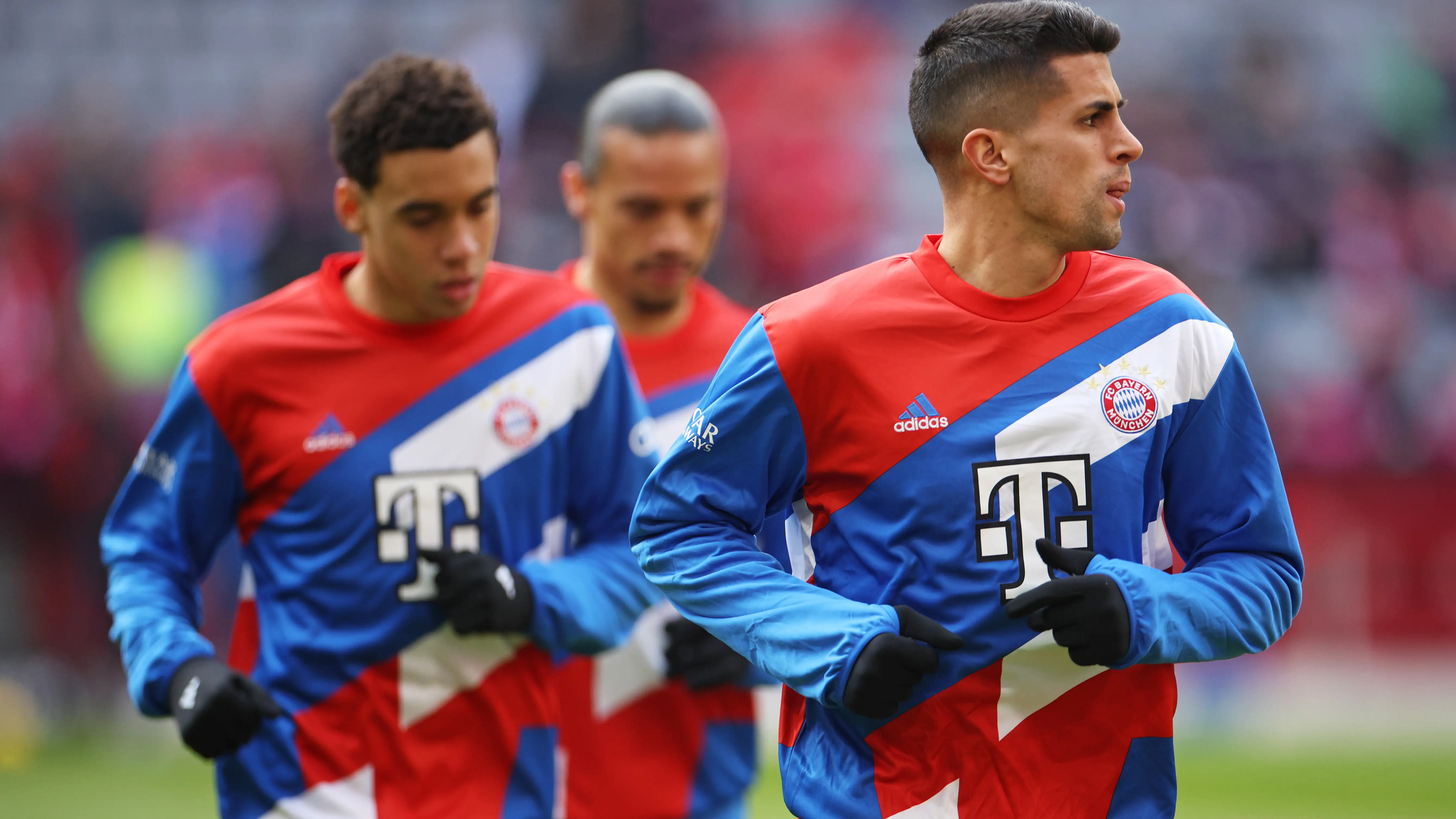 Joao Cancelo, en un entrenamiento con el Bayern Joao Cancelo, en un entrenamiento con el Bayern
