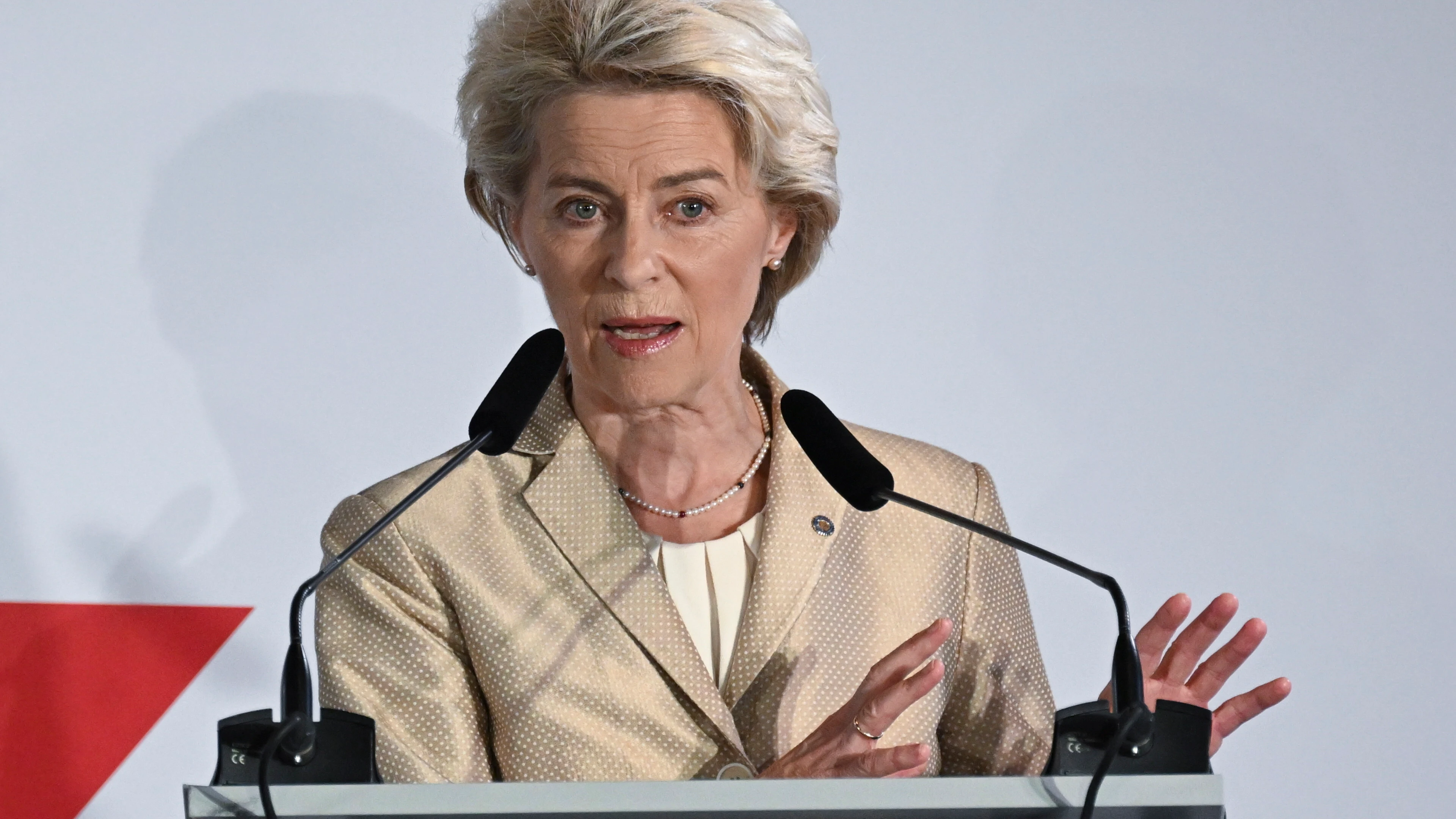 La presidenta de la Comisión Europea, Ursula von der Leyen La presidenta de la Comisión Europea, Ursula von der Leyen