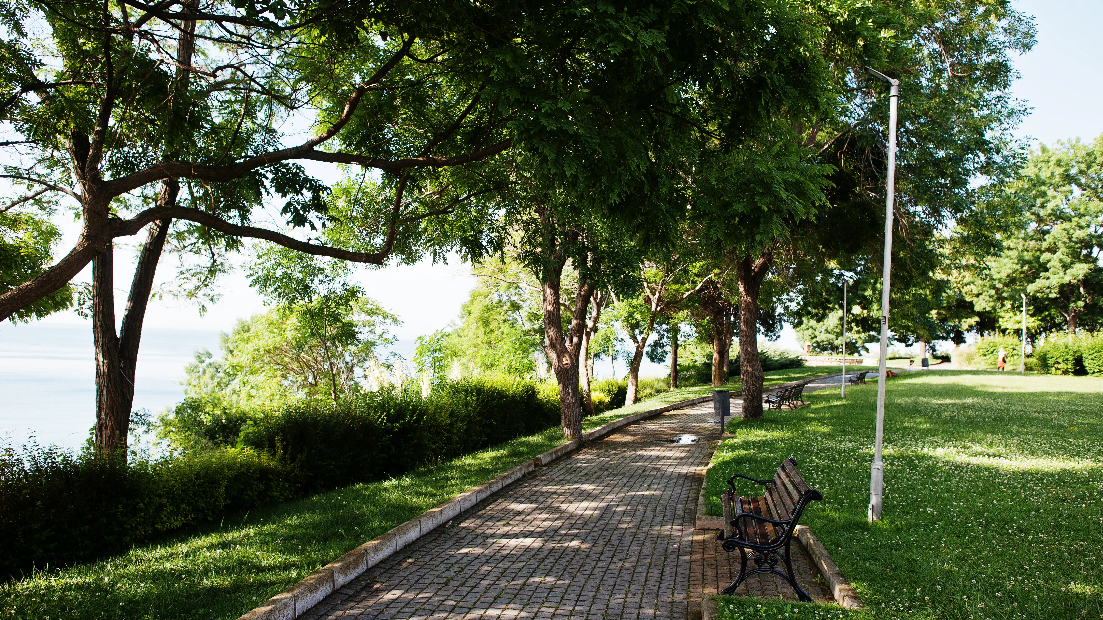 Una imagen de archivo de un parque