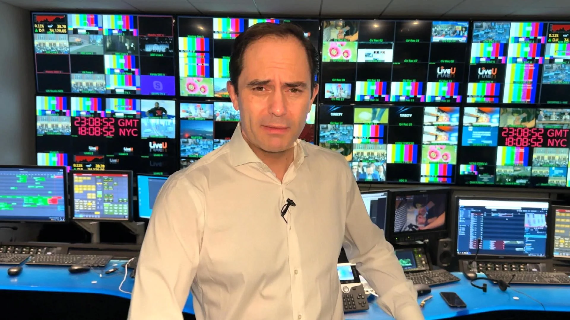 Jos&eacute; &Aacute;ngel Abad, corresponsal de Antena 3 Noticias en EEUU