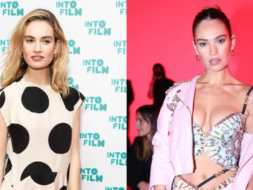 El cambio de estilo de Lily James El cambio de estilo de Lily James
