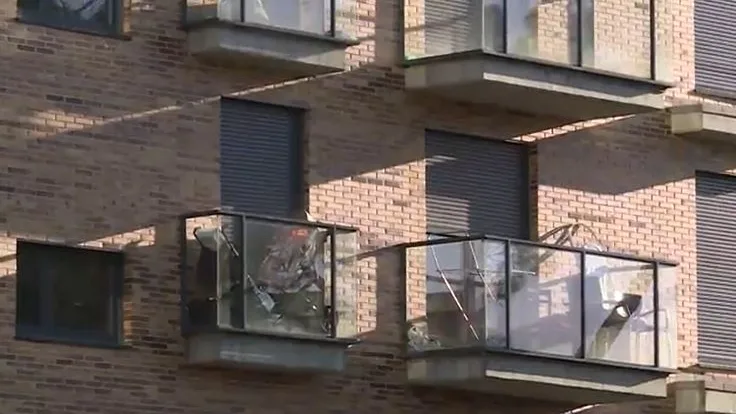 Edificio 'okupado' en Majadahonda Edificio 'okupado' en Majadahonda
