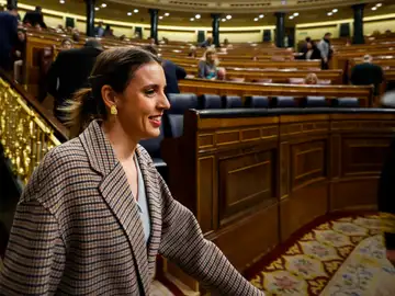 La ministra Irene Montero en el Congreso de los Diputados La ministra Irene Montero en el Congreso de los Diputados