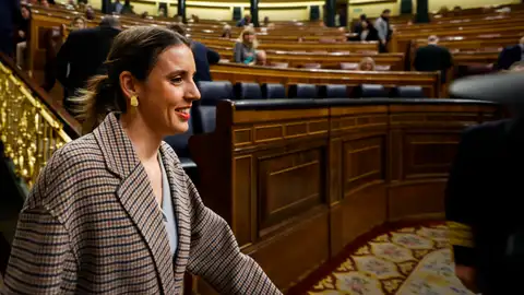 La ministra Irene Montero en el Congreso de los Diputados La ministra Irene Montero en el Congreso de los Diputados
