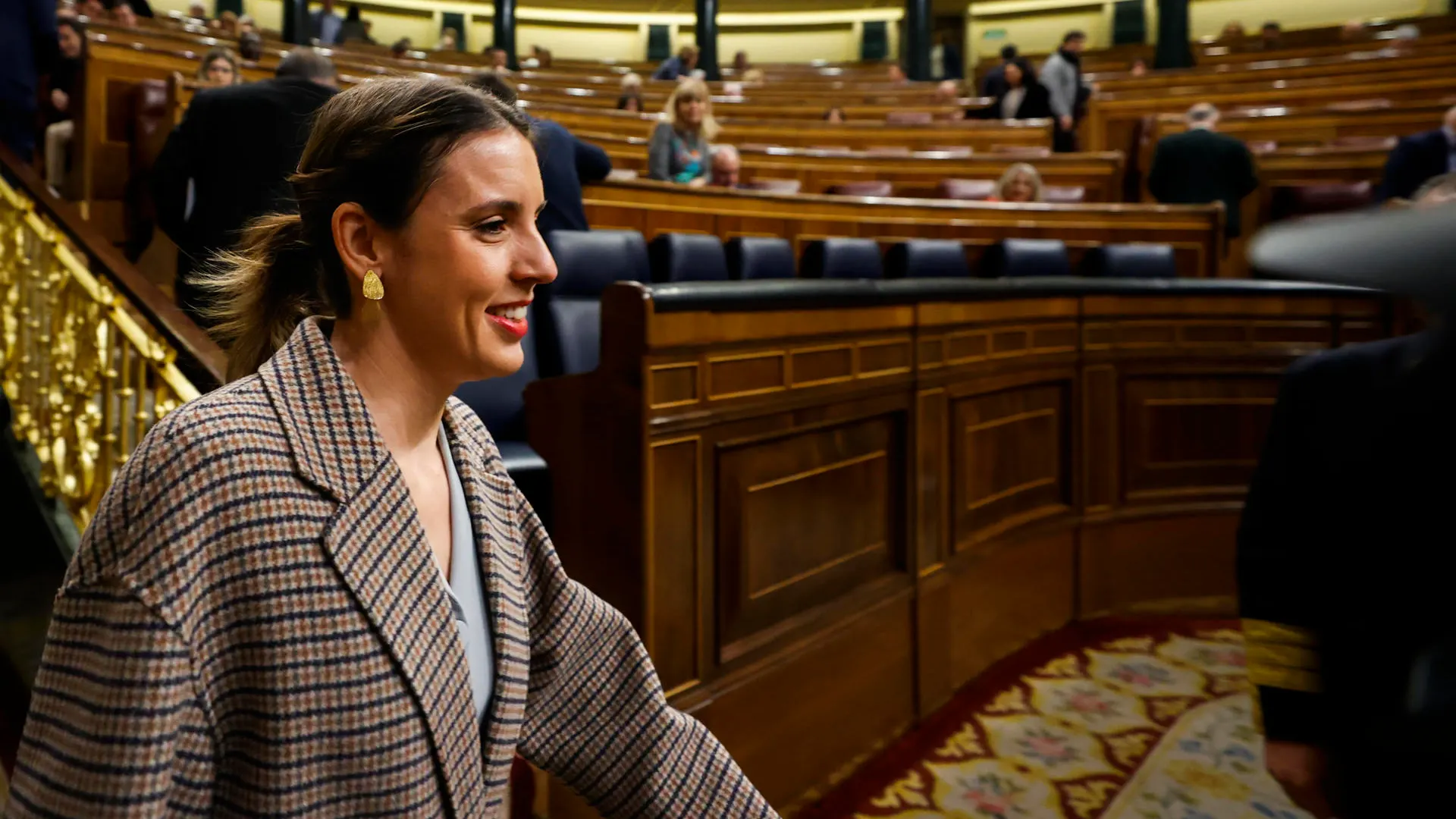 La ministra Irene Montero en el Congreso de los Diputados La ministra Irene Montero en el Congreso de los Diputados